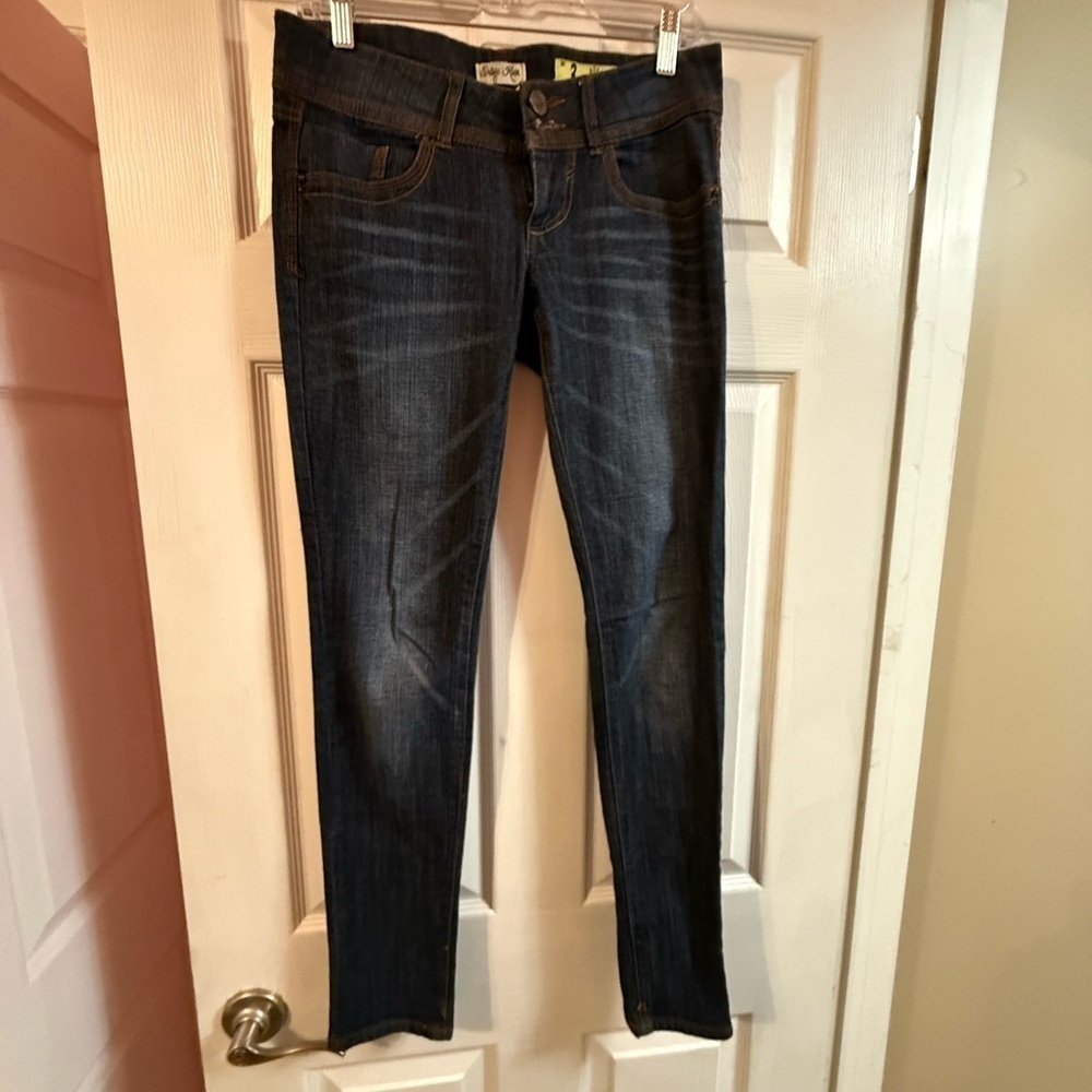 Indigo Rein Dark Wash Skinny Jeans